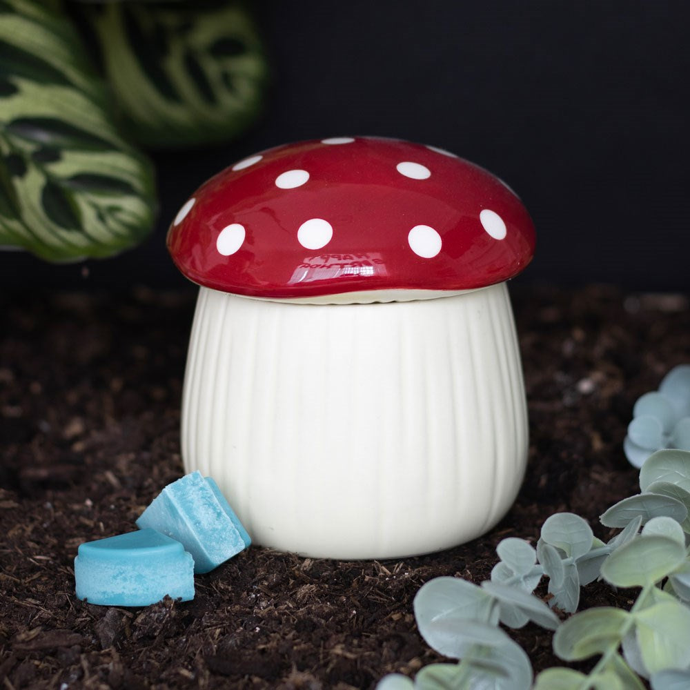 *Mushroom Ceramic Oil Burner (6/24)
