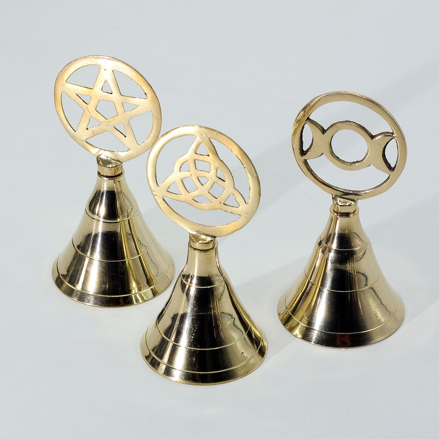 Altar Brass Bell - Triquetra