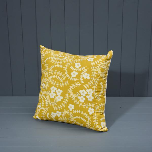 Handmade Washable Cotton Printed Cushion with Filling 45x45cm