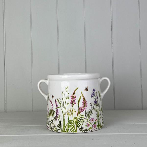 Meadow Design Pot D13cm x H12.7cm x TD18cm