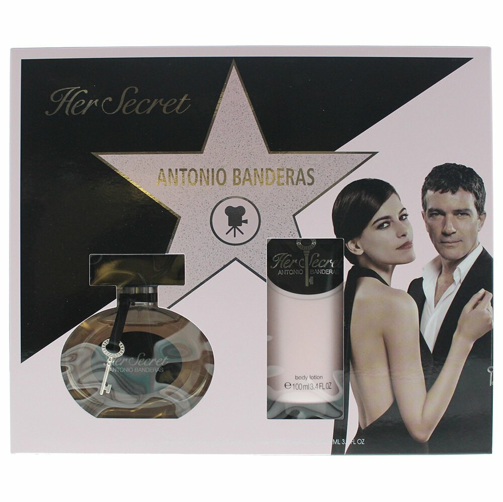 Antonio Banderas Her Secret Gift Set 50ml EDT + 100ml Body Lotion