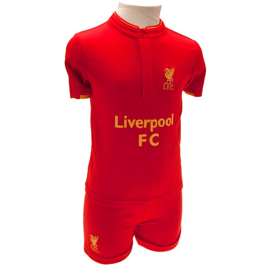 Liverpool FC Shirt & Short Set 6/9 mths GD