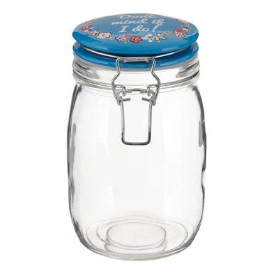 Pretty Things Glass Jar   1000Ml