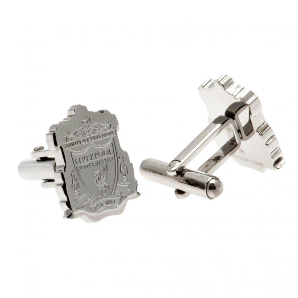 Liverpool FC Stainless Steel Formed Crest Cufflinks