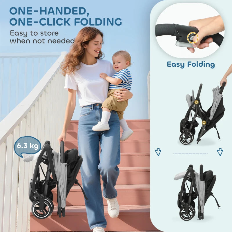 AIYAPLAY Travel Stroller