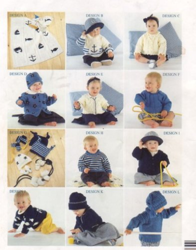 Sirdar Gorgeous Babies Knitting Book 264