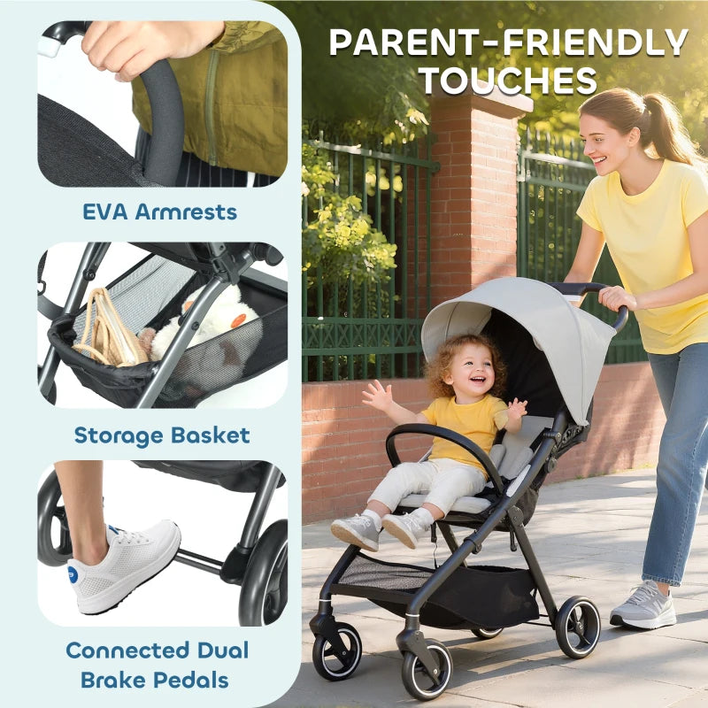 AIYAPLAY Travel Stroller