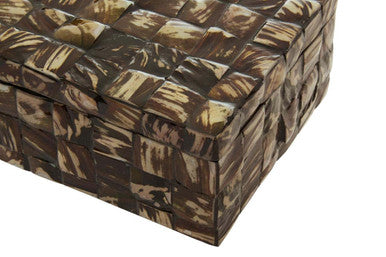 Branna Large Natural Shell Detail Box