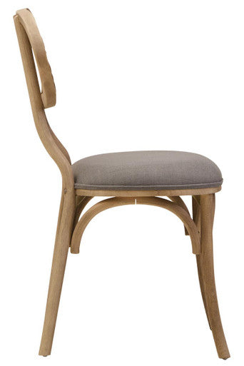Cebu Grey Wash Elm Wood Dining Chair