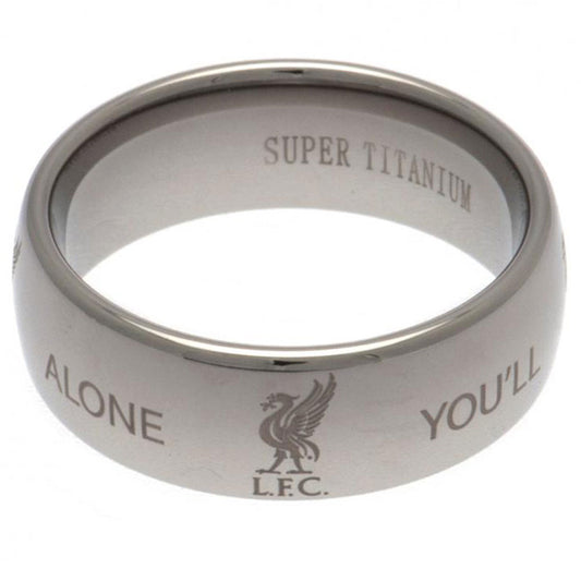 Liverpool FC Super Titanium Ring Medium