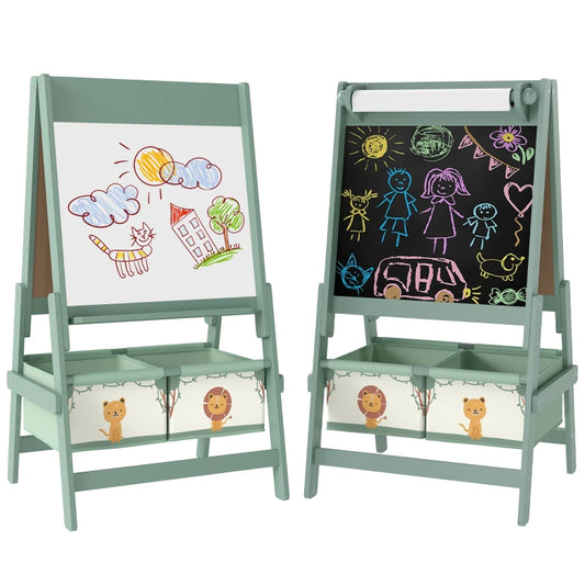 AIYAPLAY Art Easel for Kids - Green