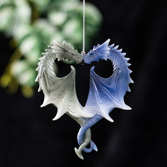 Dragon Heart Hanging Ornament by Anne Stokes