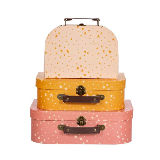 Little Stars Suitcases - Set of 3