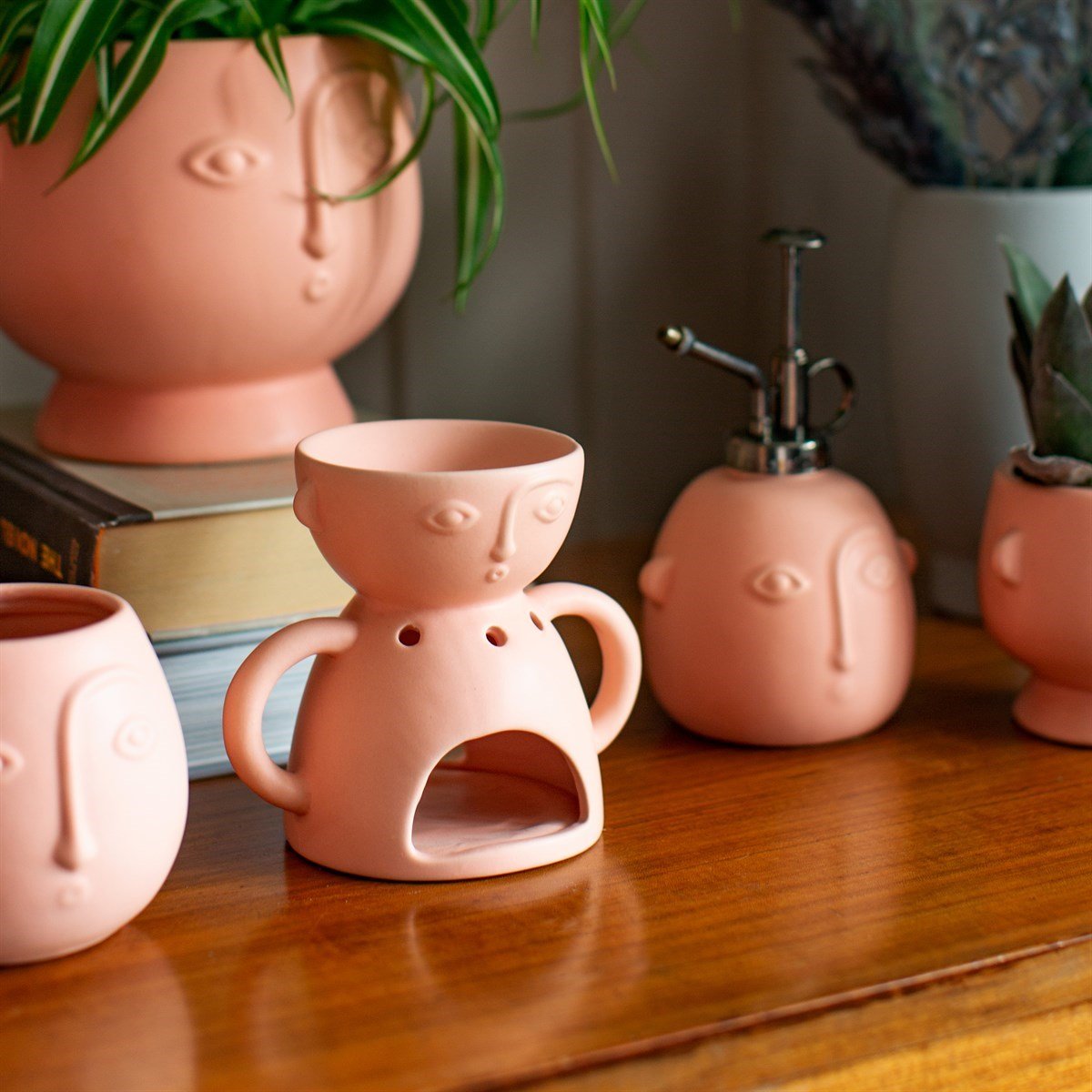 Face Oil Burner Matt Pink