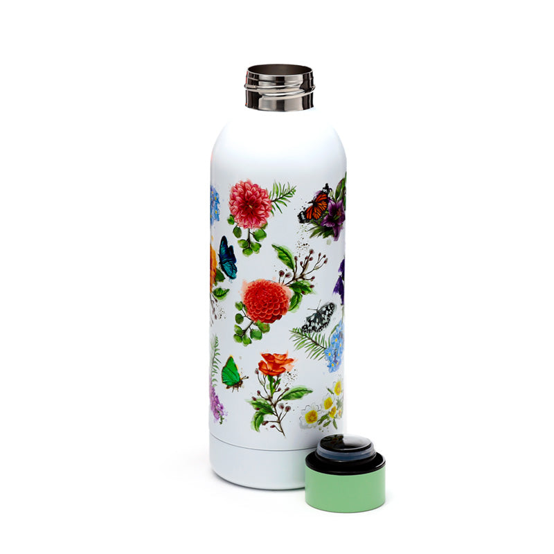 Reusable Insulated Drinks Bottle 530ml - Butterfly Meadows