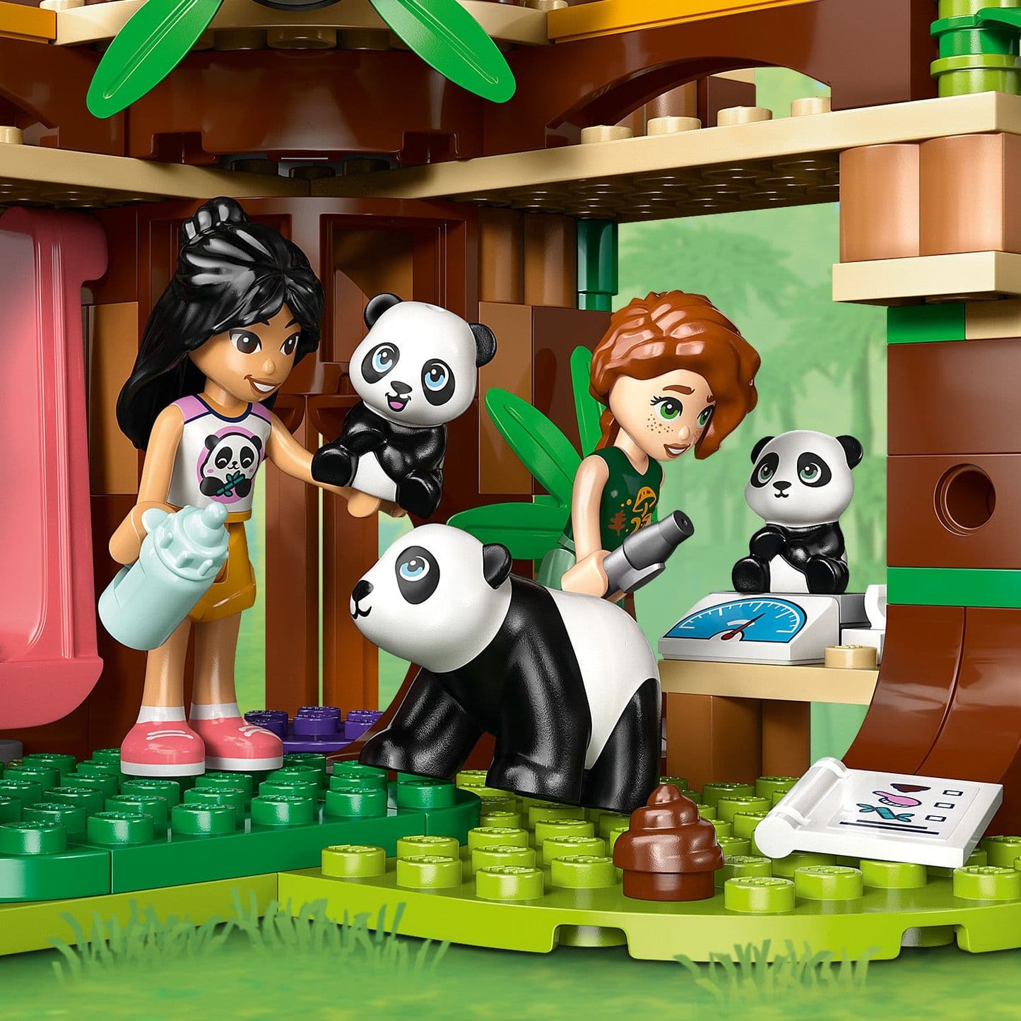 Lego Friends 42648 Panda Sanctuary Animal Care Set for Ages 7 and Up