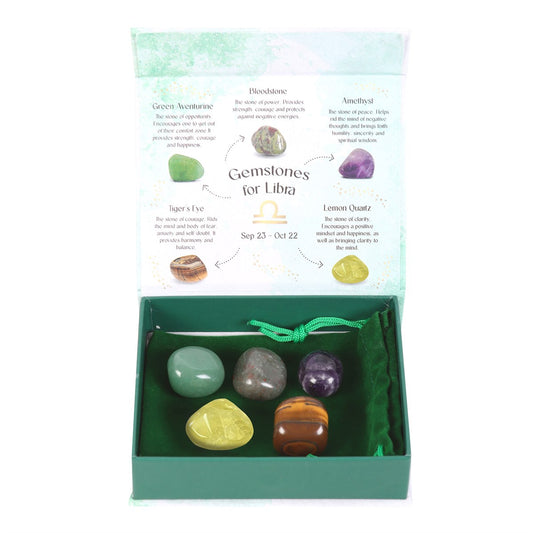 Libra Crystal Tumblestone Set