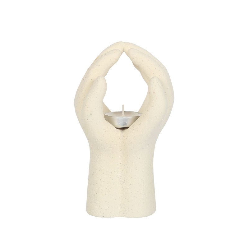 Praying Hands Tealight Holder