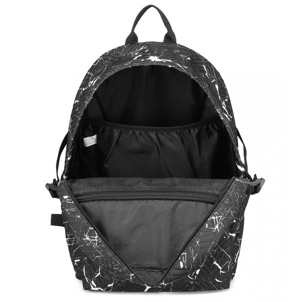 Kono water-resistant school backpack with secure laptop compartment