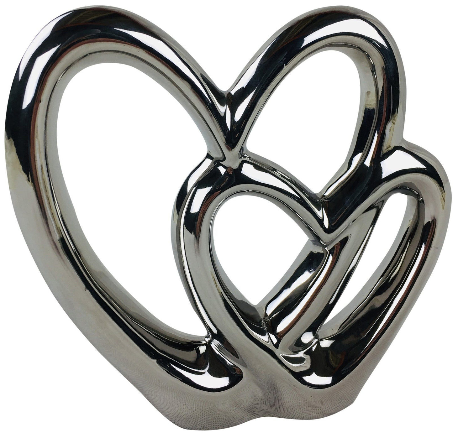 Double Heart Ornament 21cm