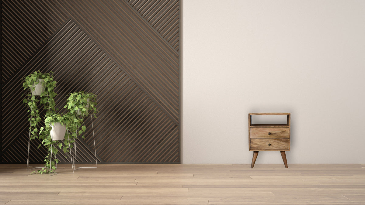 Classic Oak-ish Bedside