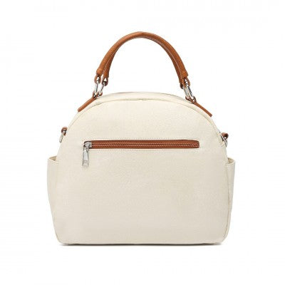 Bowler style shoulder bag