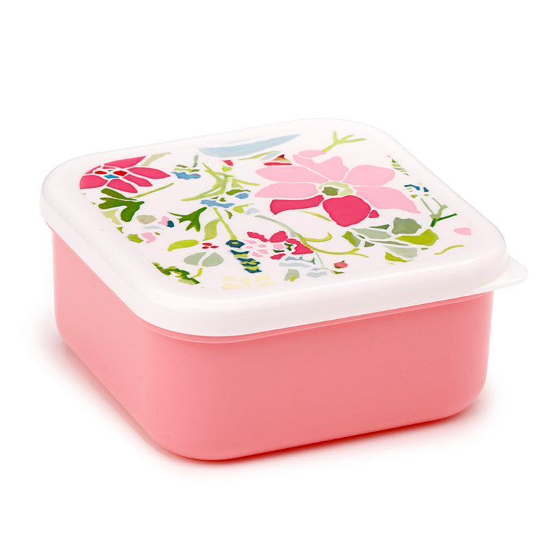 Lunch Boxes Set of 3 (M/L/XL) - Julie Dodsworth Pink Botanical