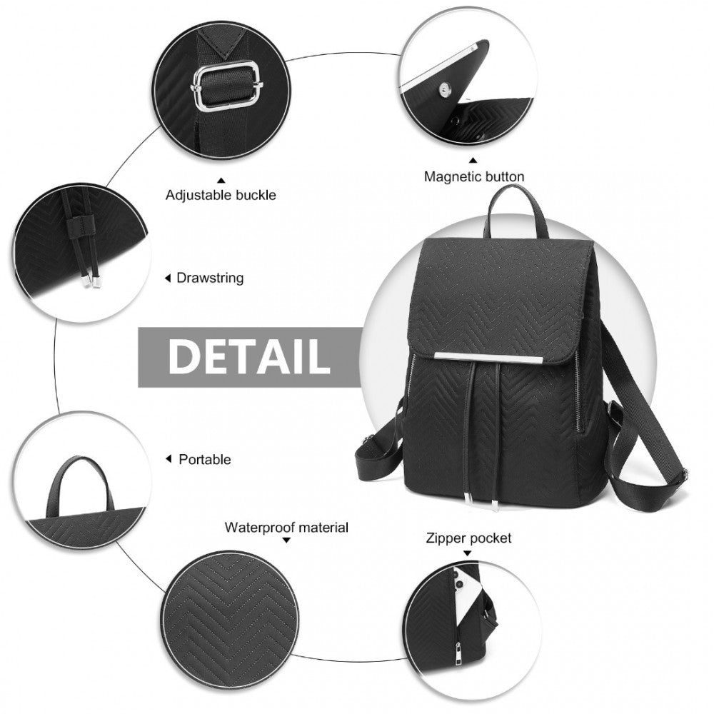 Miss Lulu Lightweight And Elegant Daily Backpack