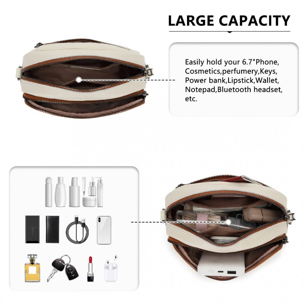 Leather Crossbody Shoulder Bag