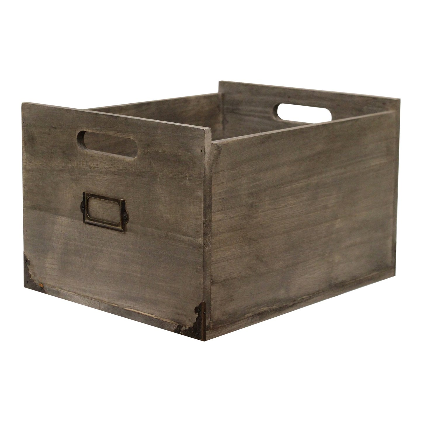 Wooden Office Storage Box, 26x32x20cm.