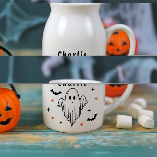 Personalised Halloween Ghost Jug