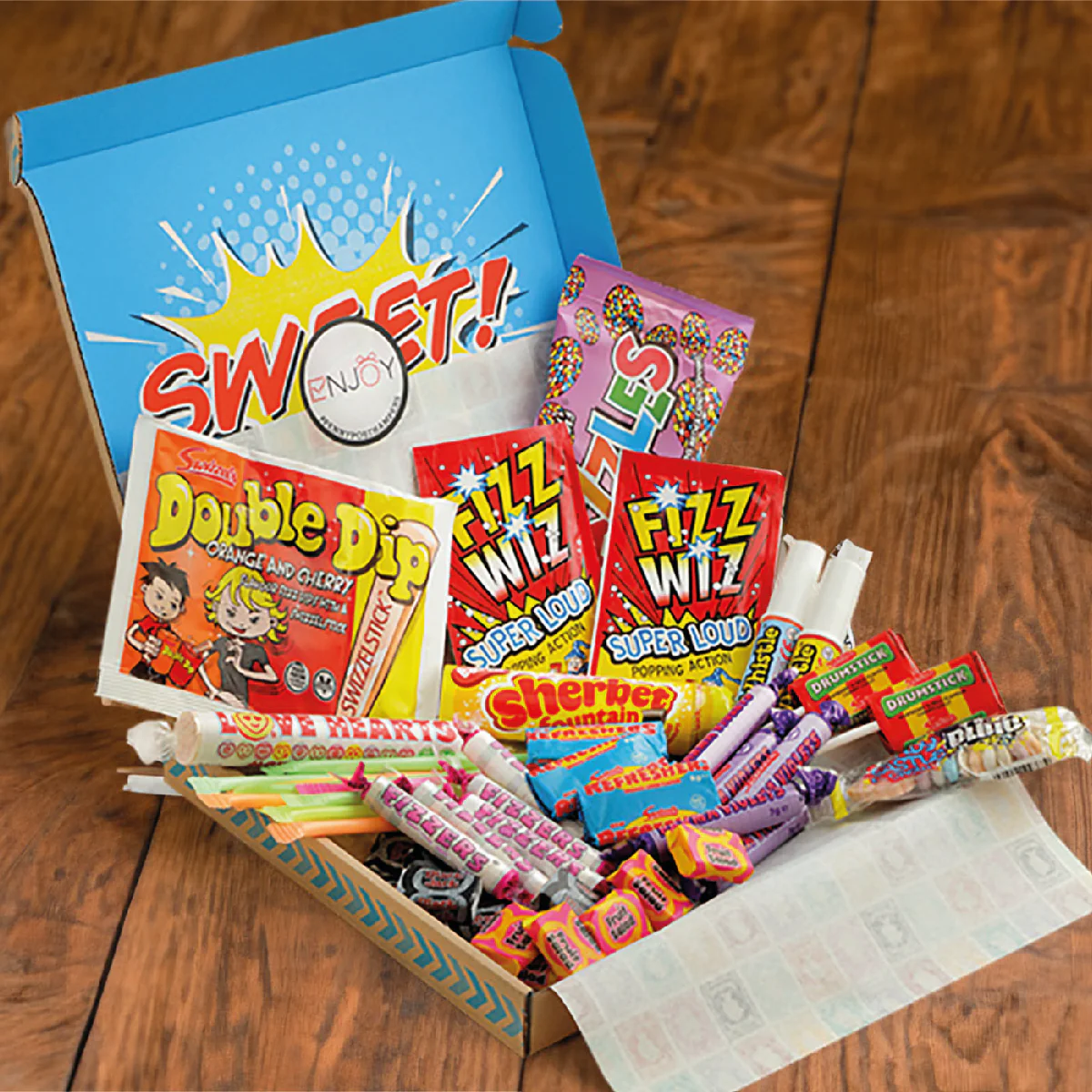 Retro Sweets Hamper - Penny Post Letterbox Gift