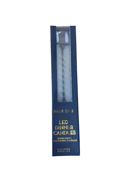 Twist LED Candles Pack of 2