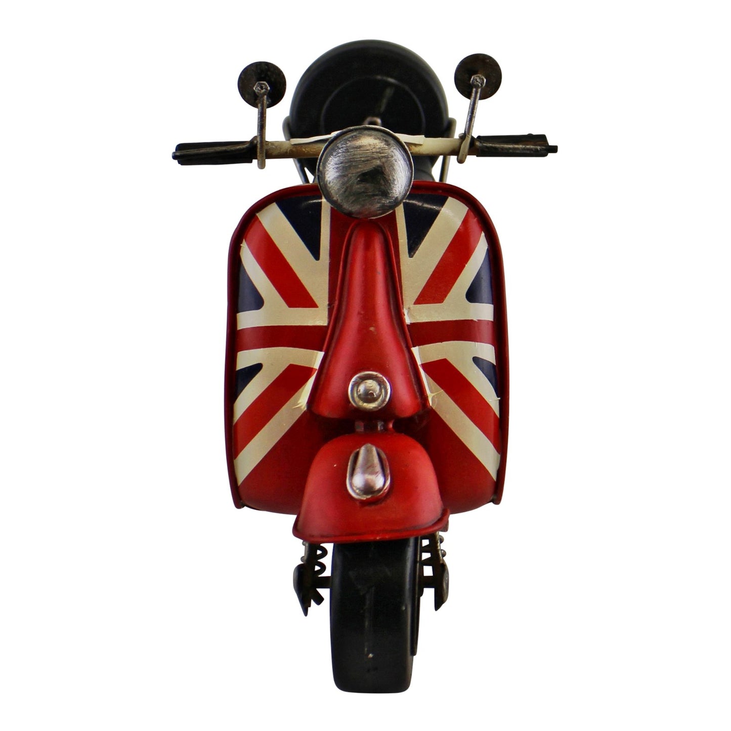 Vintage Style Union Jack Scooter Ornament