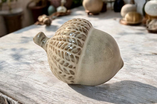 Ceramic Acorn Ornament 13cm