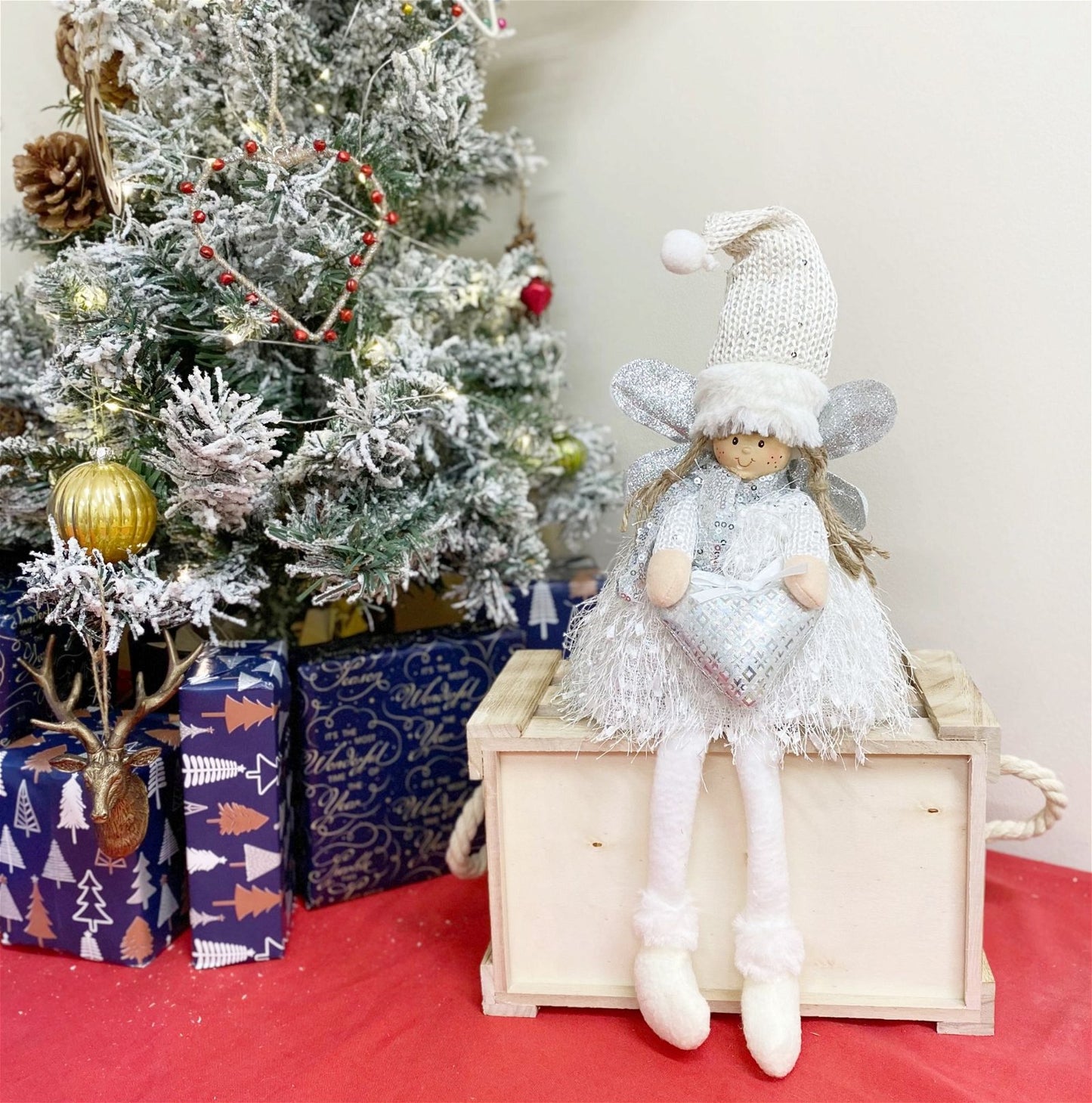 Sitting Christmas Angel