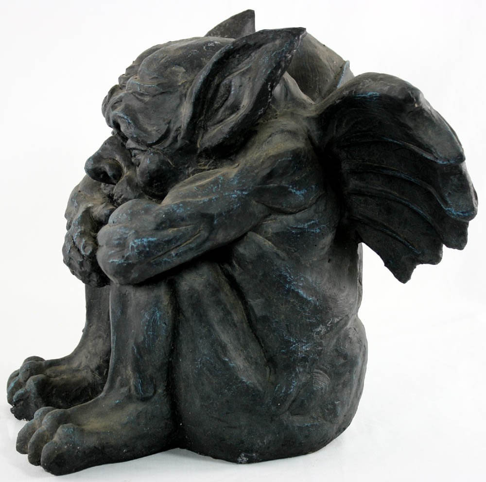 Stone Effect Large Gargoyle Statue