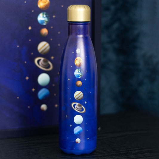 Solar System Metal Water Bottle