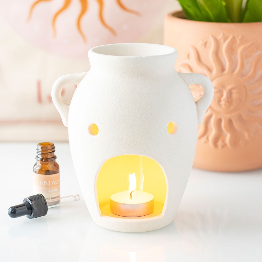 Vase Shaped Oil Burner and Wax Warmer