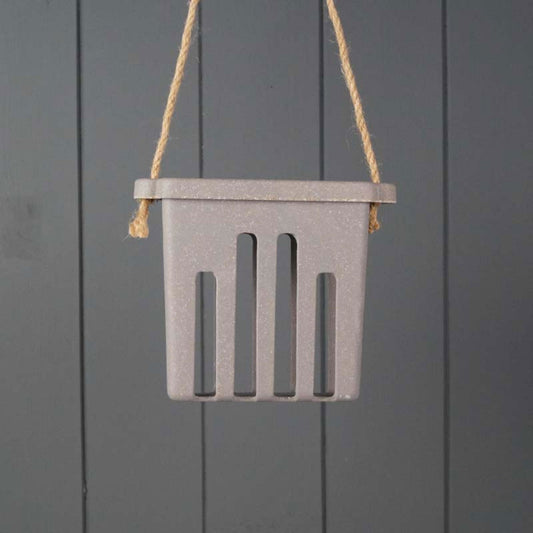 Earthy Suet Cake Feeder - Straw