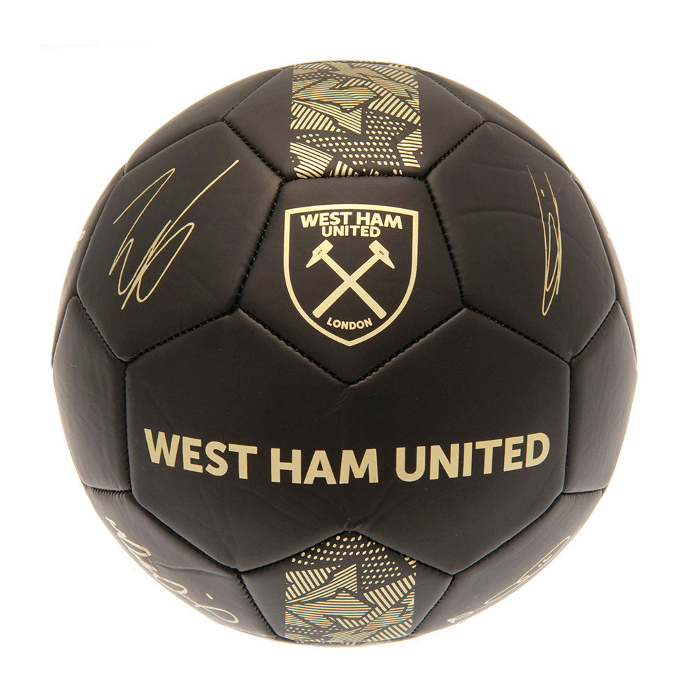 West Ham United FC Sig Gold Phantom Skill Ball