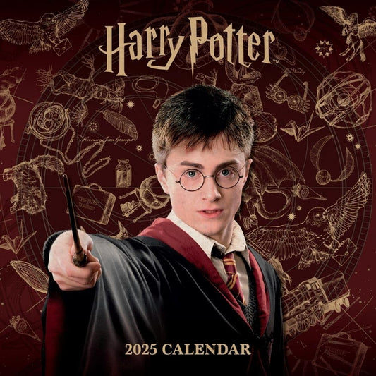 Harry Potter Square Calendar 2025