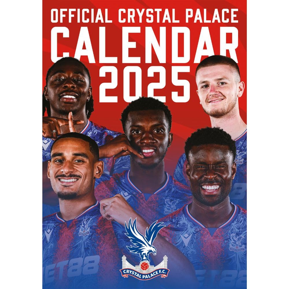 Crystal Palace FC A3 Calendar 2025