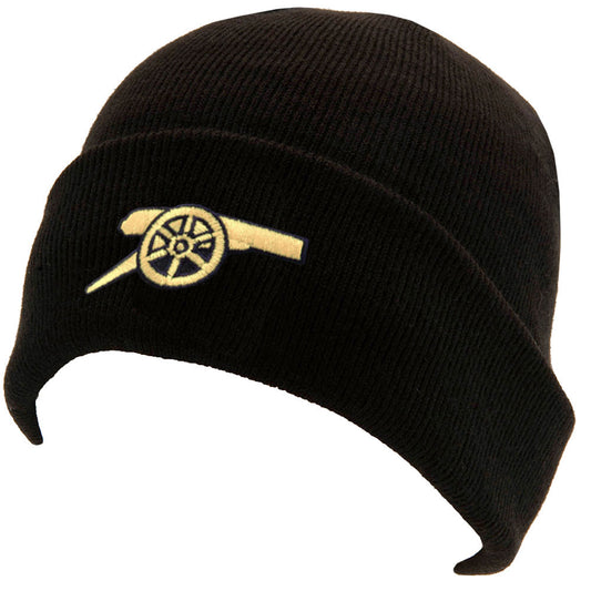 Arsenal FC Black Cuff Beanie