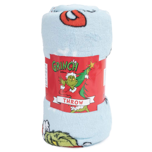 The Grinch Fleece Blanket