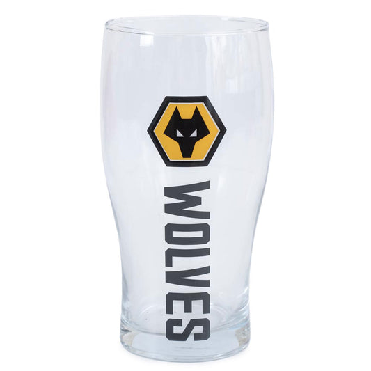 Wolverhampton Wanderers FC Tulip Pint Glass