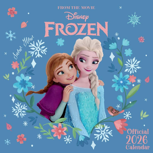Frozen Square Calendar 2026
