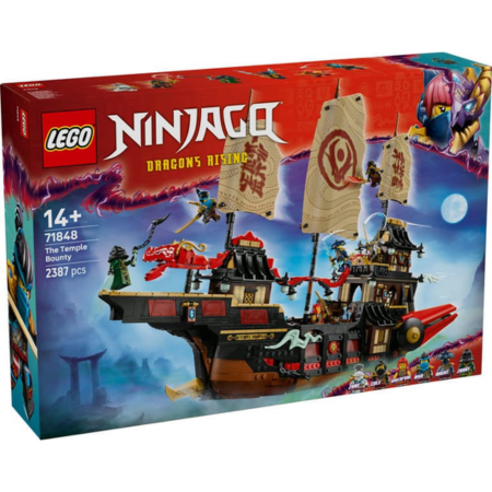 Lego Ninjago Dragons Rising 71848 The Temple Bounty for Ages 14 and Up