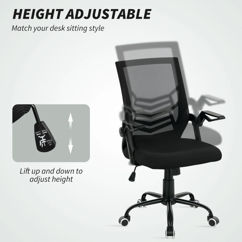 Vinsetto Mesh Office Chair - Black