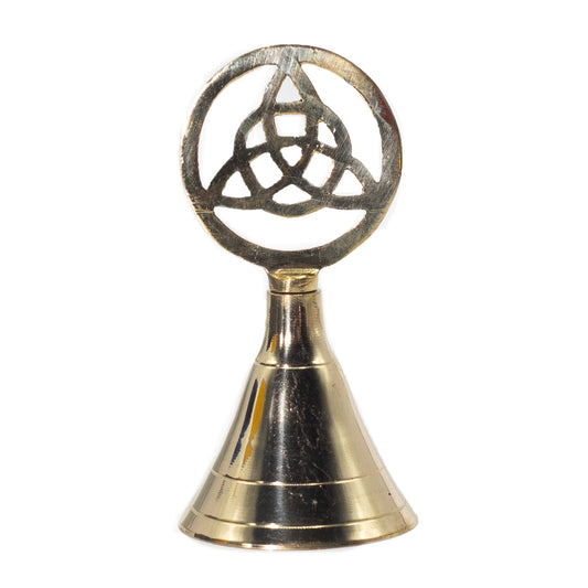 Altar Brass Bell - Triquetra